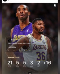 九游娱乐-斯玛特单场至少5抢断5三分 湖人队史第二人&amp;比肩科比